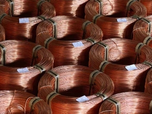 За июль импорт меди в Китае вырос на 15%
