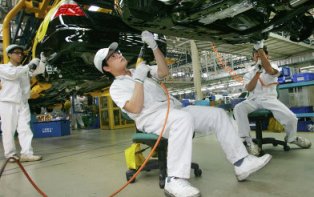 В Китае на 10,18% вырос выпуск автомобилей